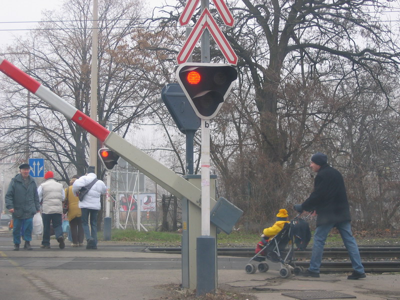 Warning light (Budapest)